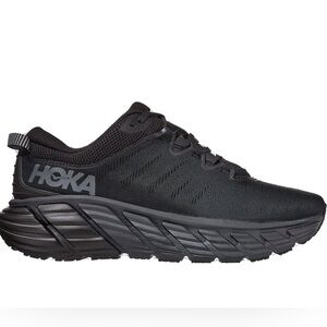 Hoka One One Gaviota 3 Sneakers Size 9D Black Mesh Training Running